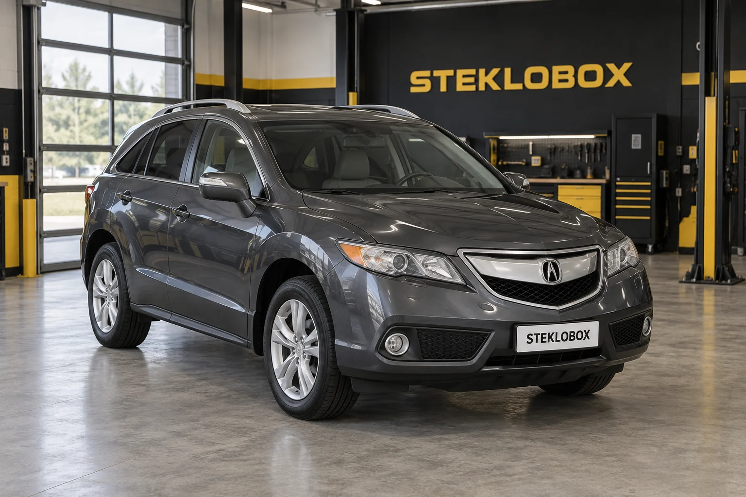 Acura RDX II в установочном центре STEKLOBOX