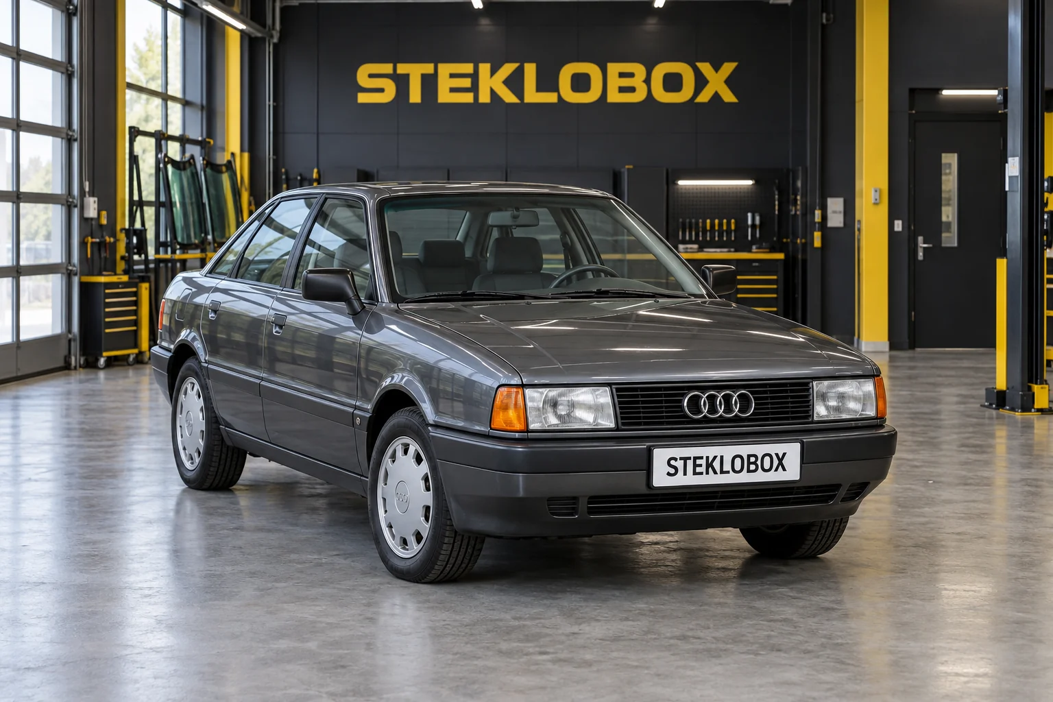 Audi 80 B3/B4 в установочном центре STEKLOBOX