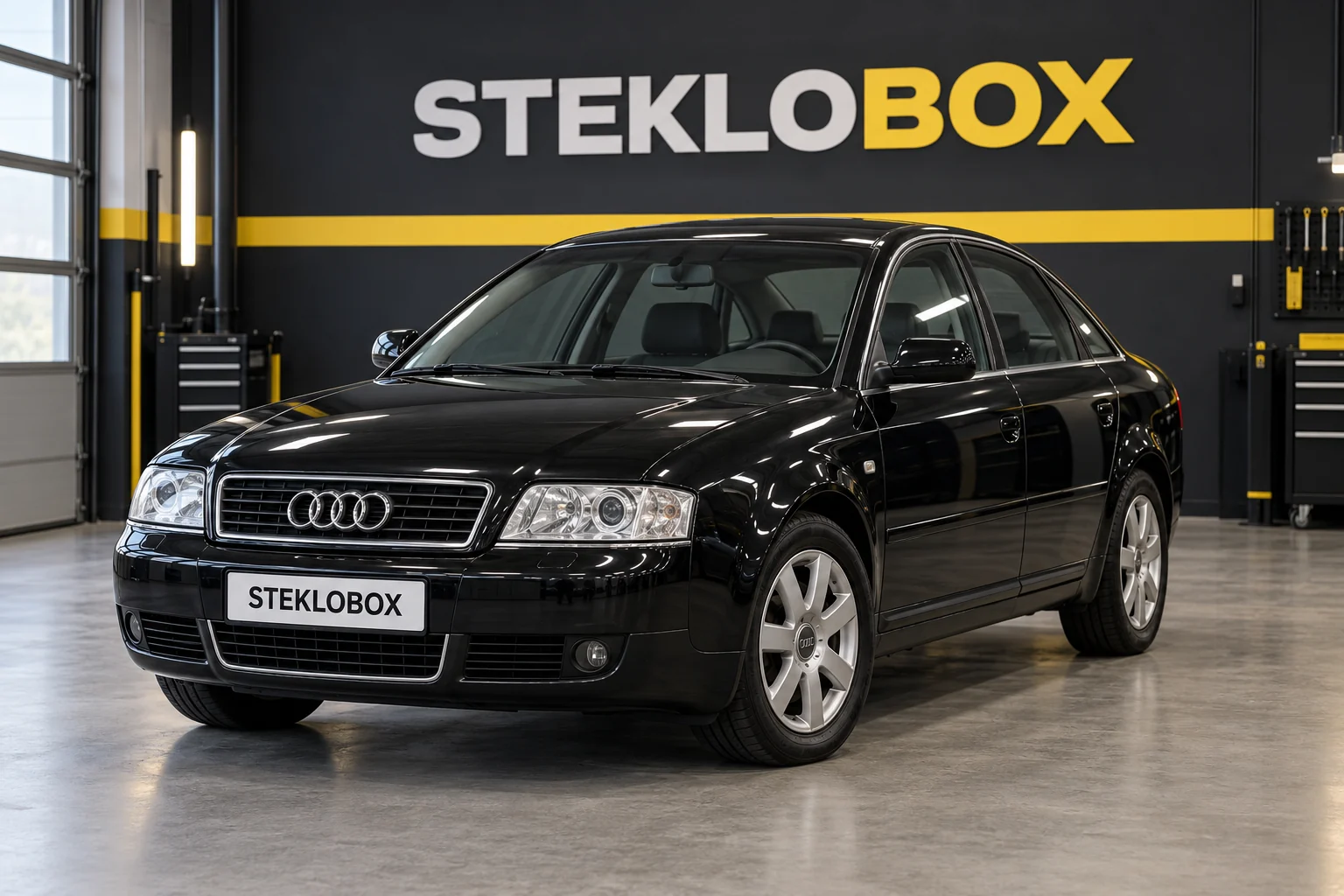 Audi A6 II (C5) Sedan в установочном центре STEKLOBOX