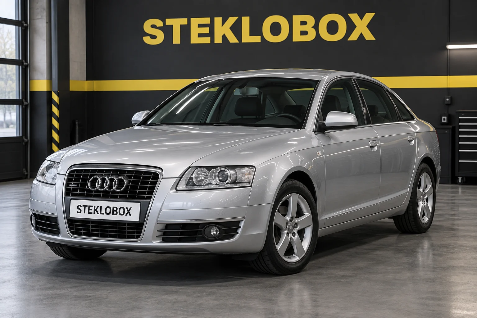 Audi A6 III (C6) в установочном центре STEKLOBOX