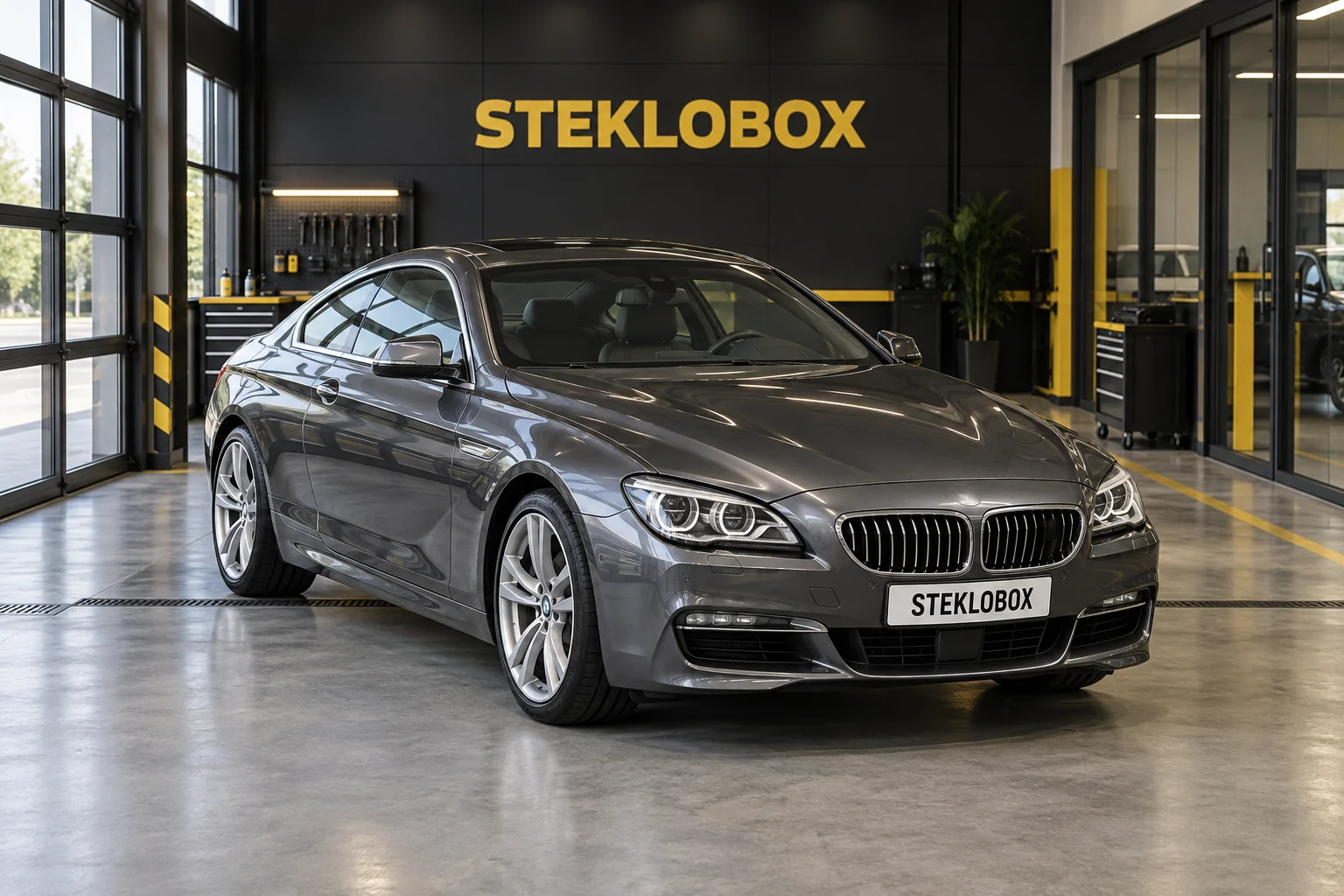 BMW 6-Series F12/F13 в установочном центре STEKLOBOX