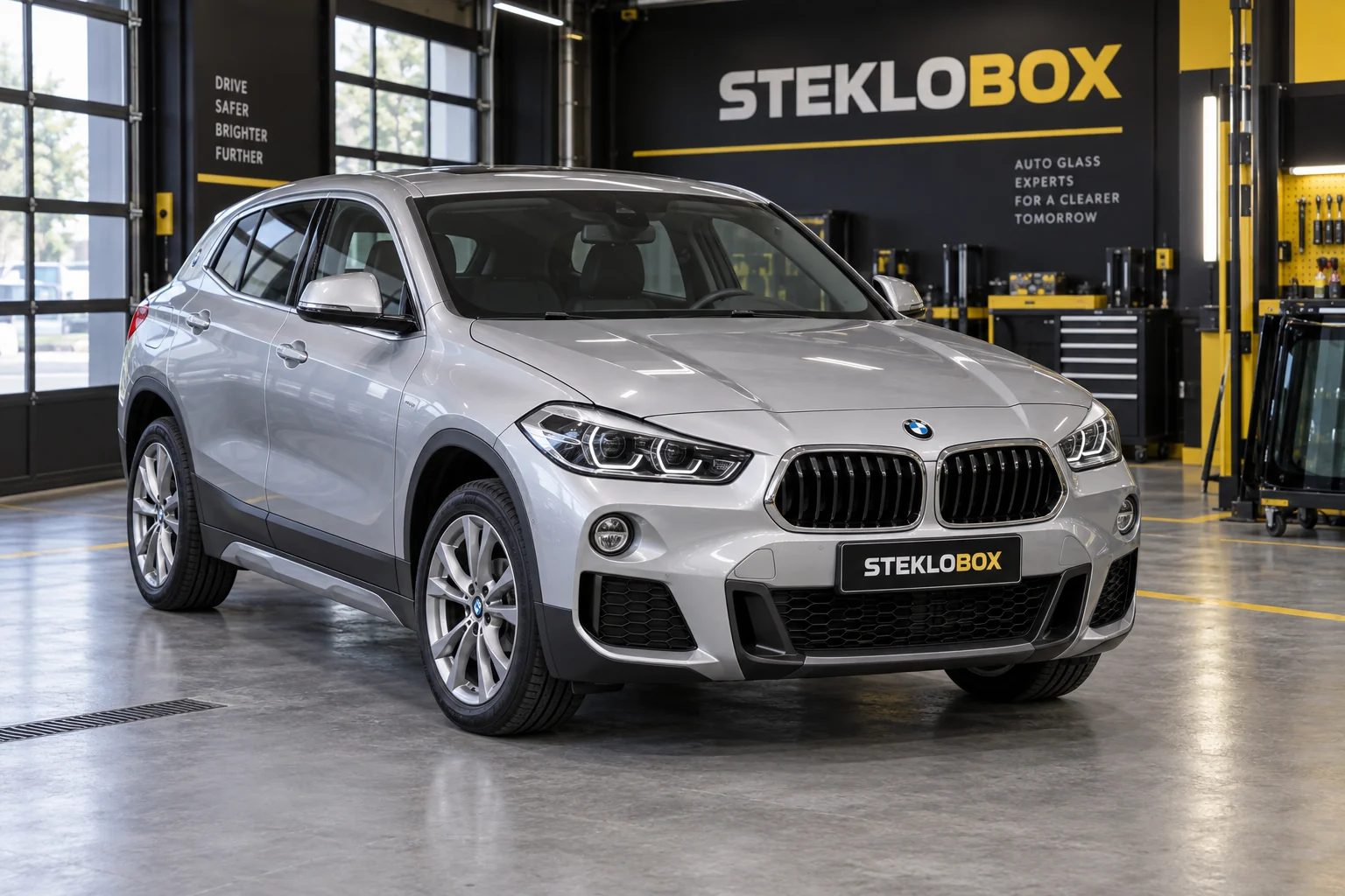 BMW X2 I (F39) в установочном центре STEKLOBOX
