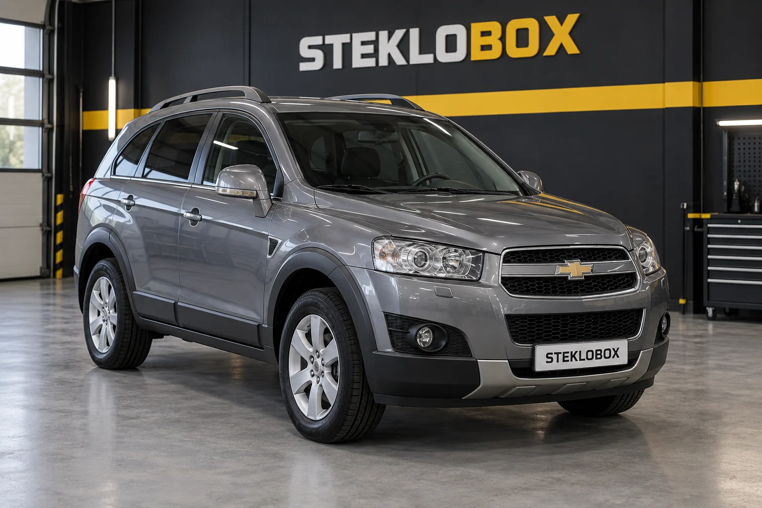 Chevrolet Captiva I в установочном центре STEKLOBOX