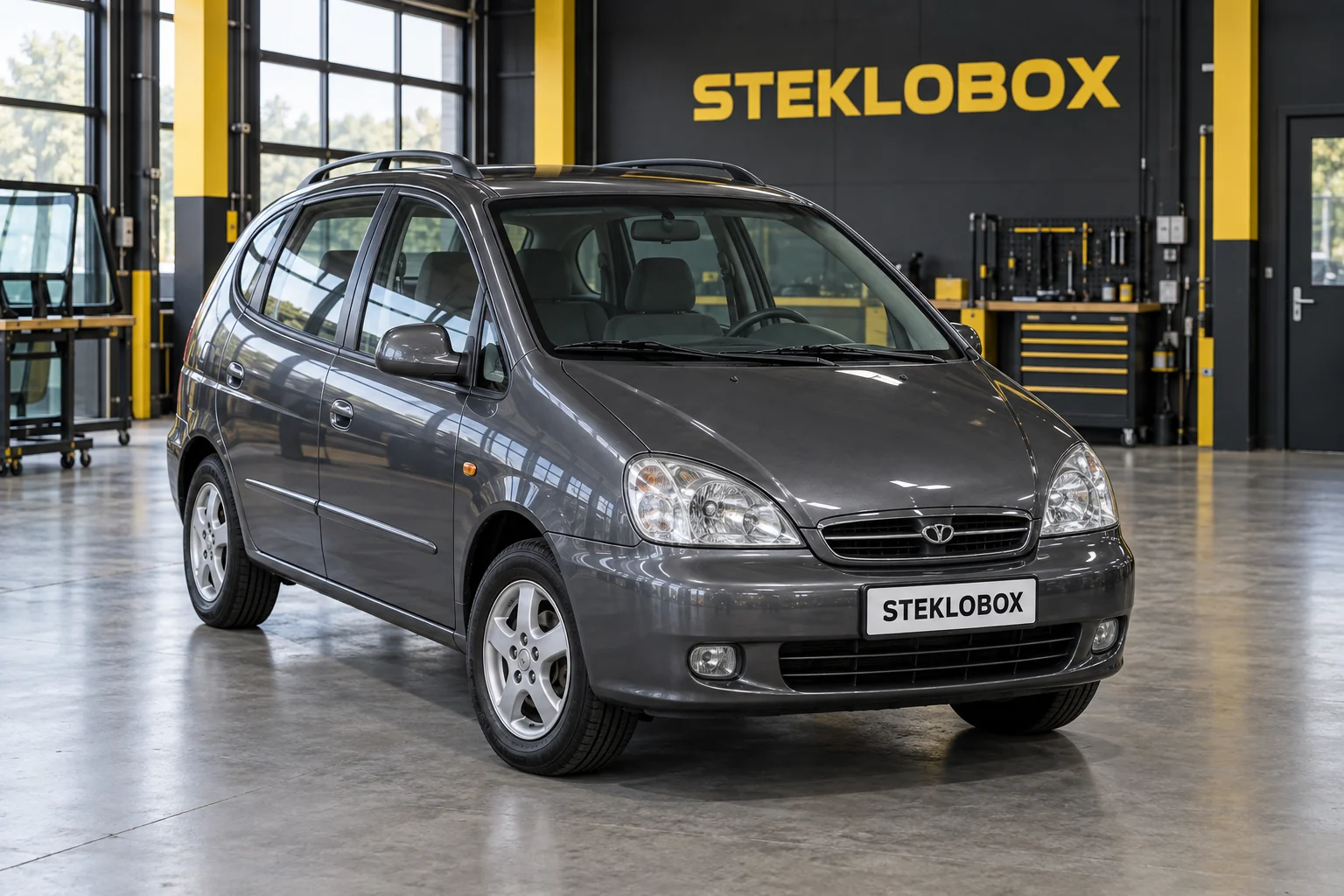 Daewoo Tacuma в установочном центре STEKLOBOX