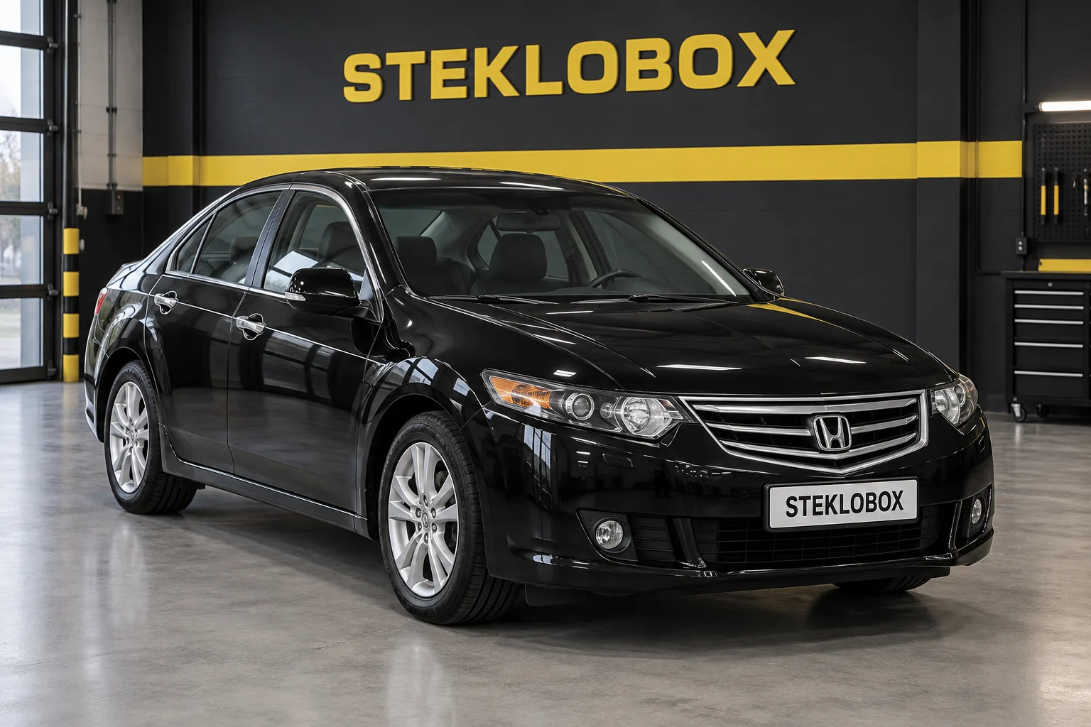 Honda Accord VIII в установочном центре STEKLOBOX