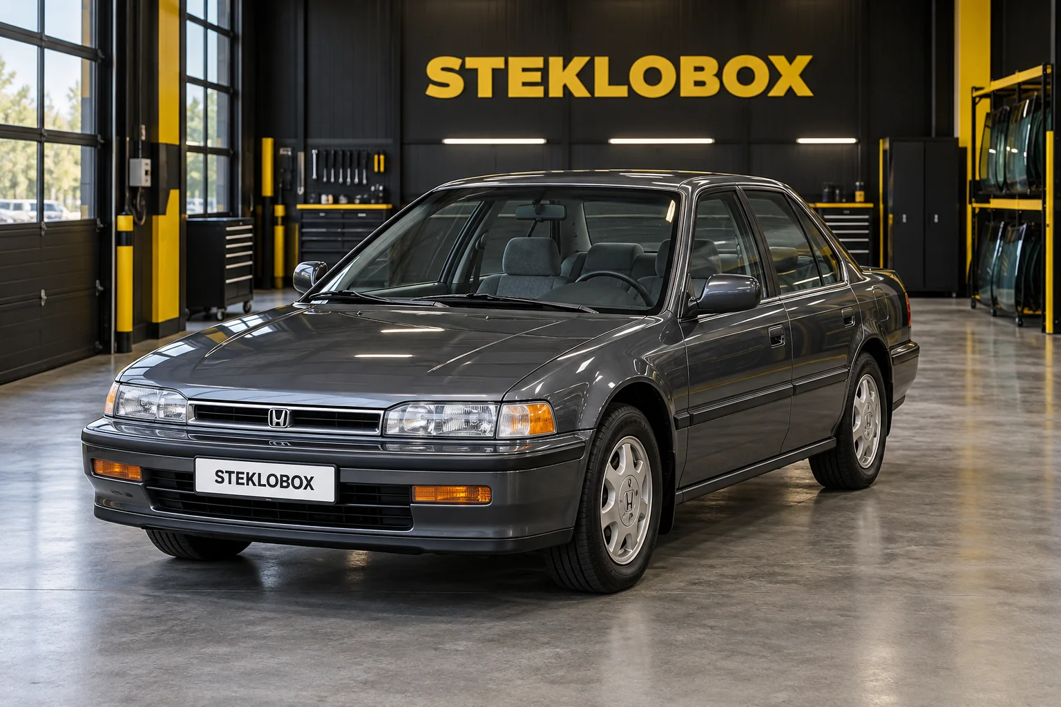 Honda Accord IV в установочном центре STEKLOBOX