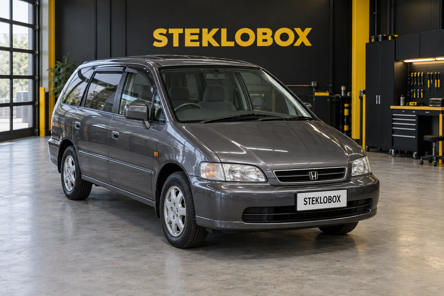 Honda Odyssey I в установочном центре STEKLOBOX