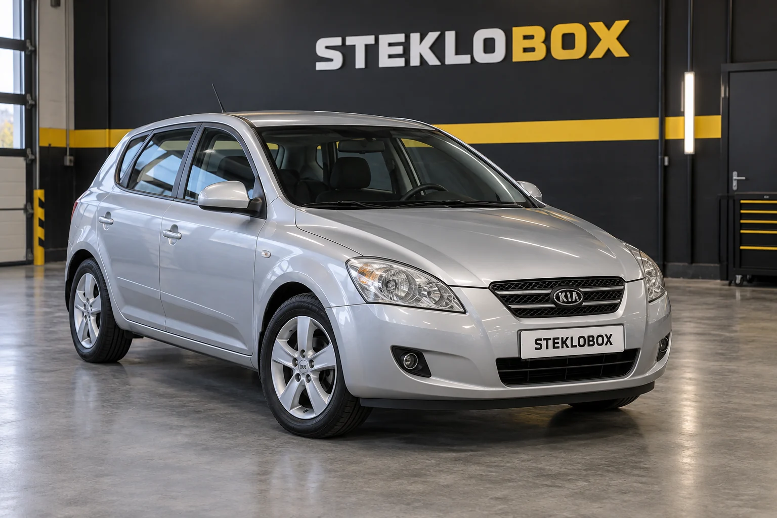 Kia Ceed I (ED) в установочном центре STEKLOBOX