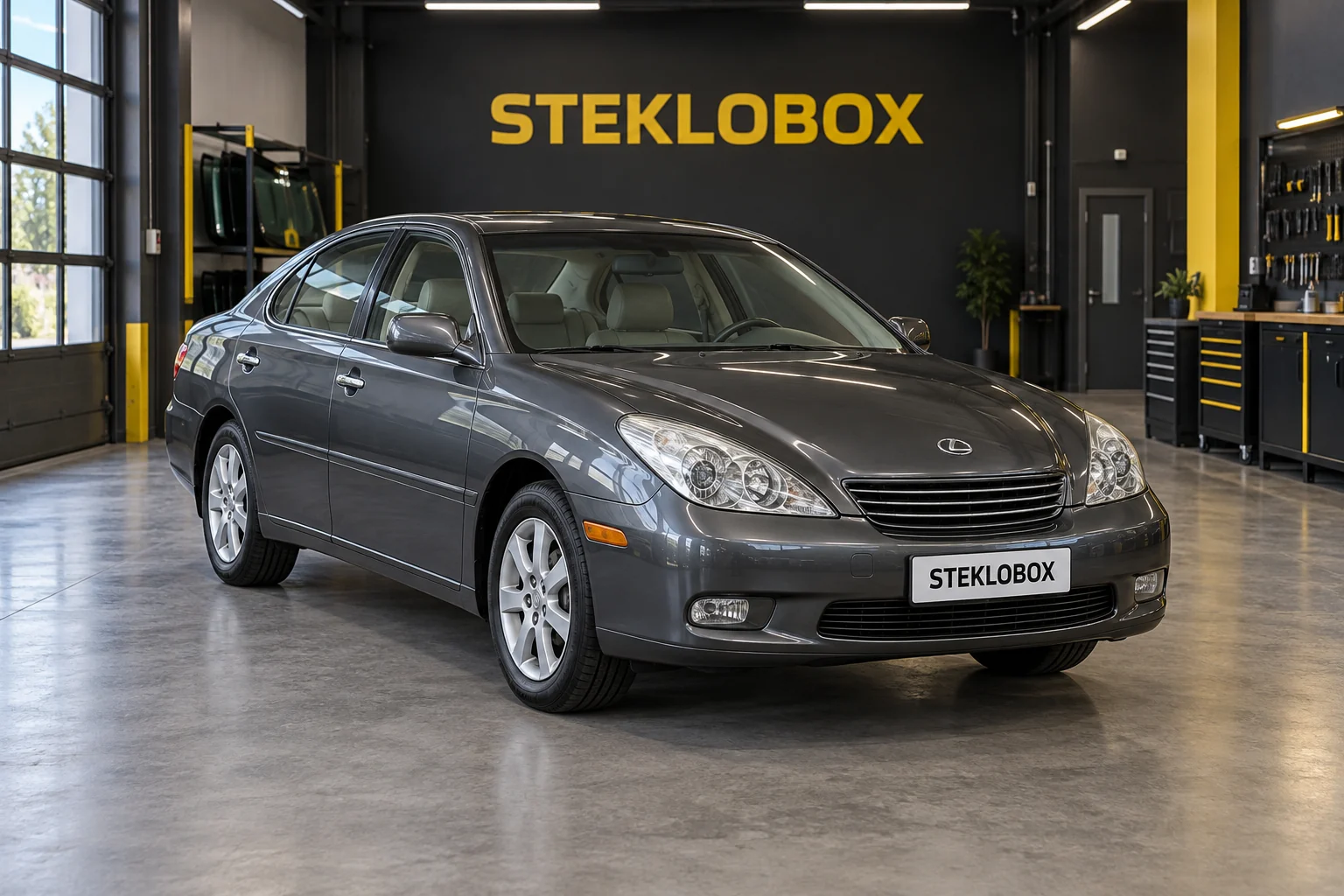 Lexus ES 300 IV в установочном центре STEKLOBOX