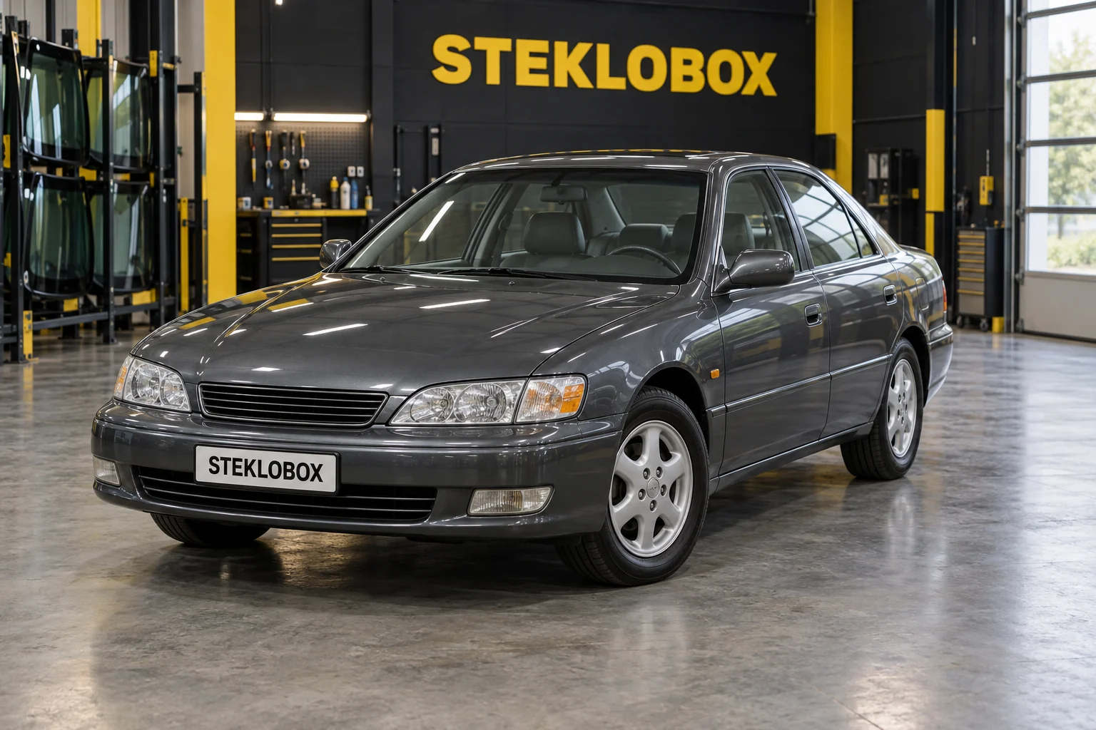 Lexus ES III XV20 в установочном центре STEKLOBOX
