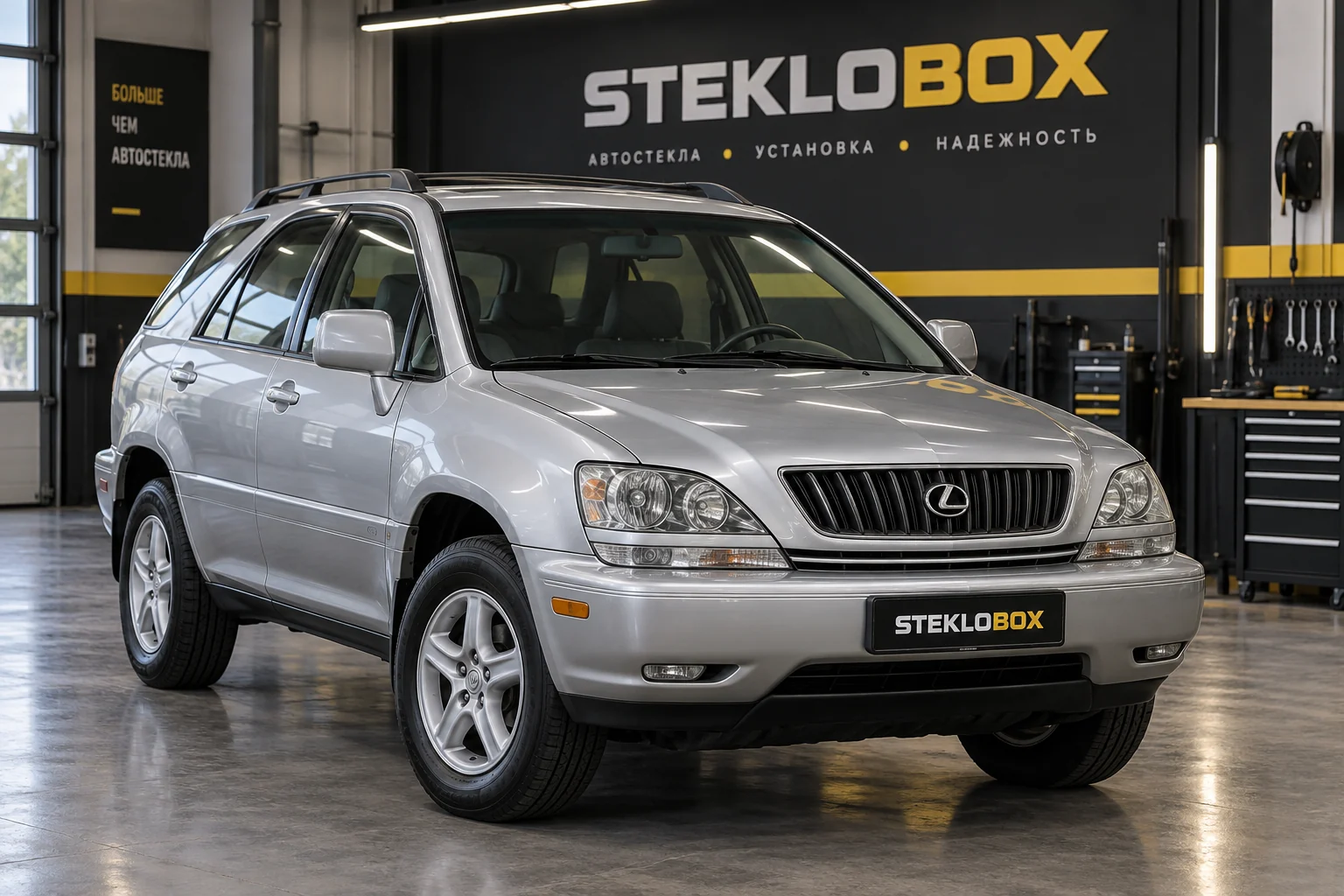 Lexus RX 300 I в установочном центре STEKLOBOX