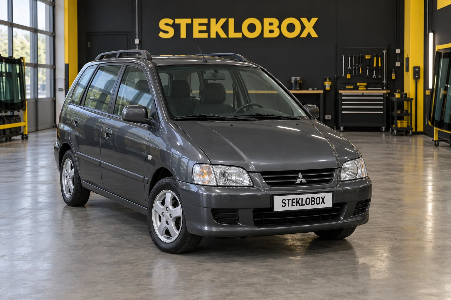 Mitsubishi Space Star I в установочном центре STEKLOBOX