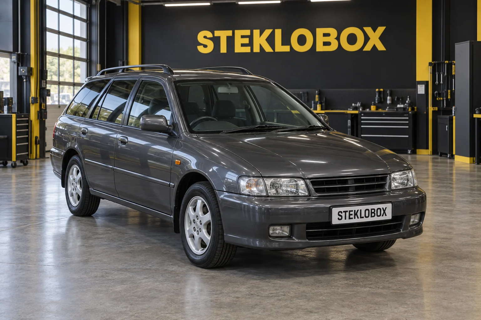 Nissan Avenir II W11 в установочном центре STEKLOBOX