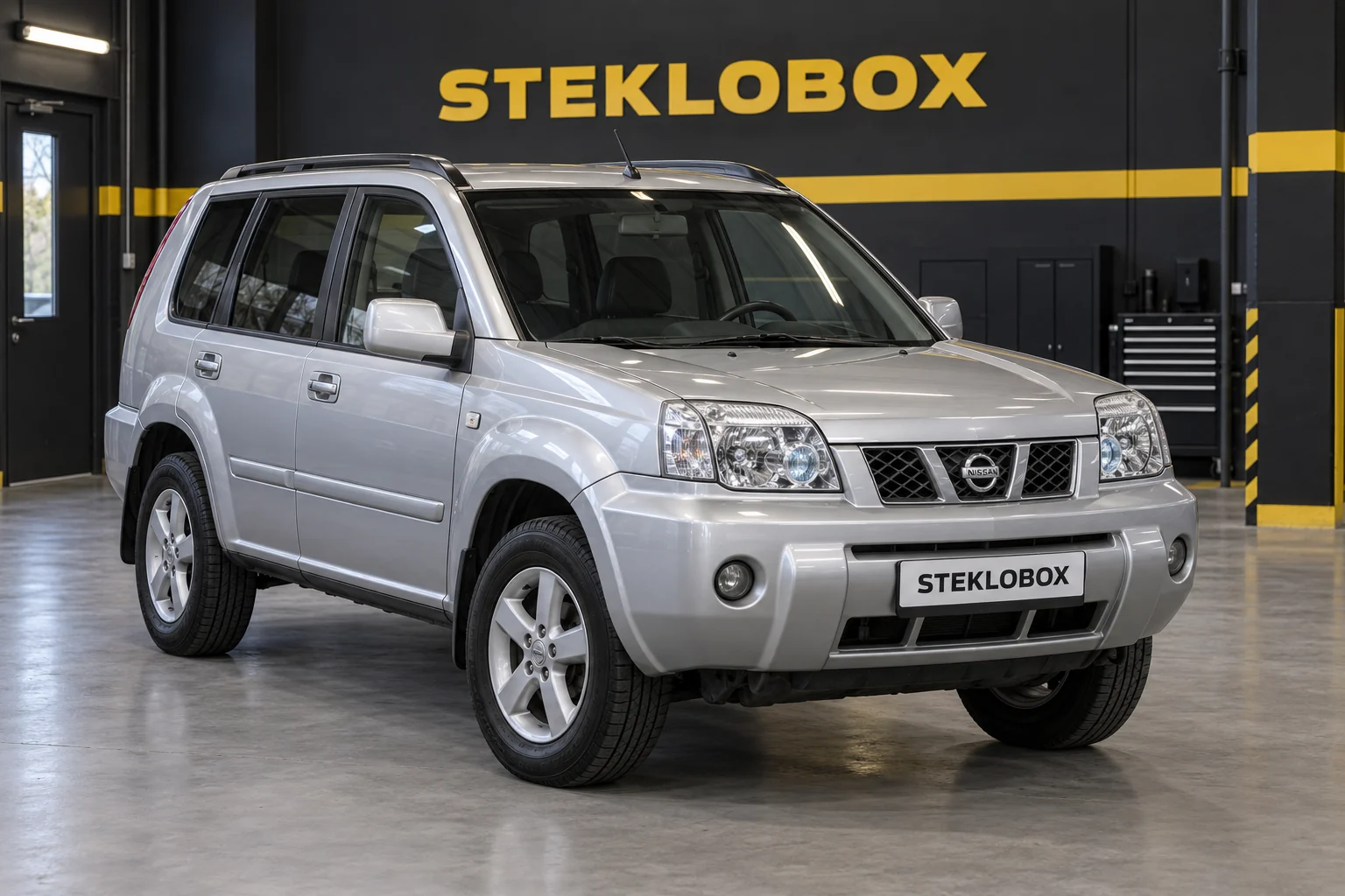 Nissan X-Trail I (T30) в установочном центре STEKLOBOX