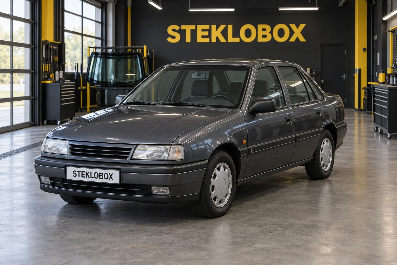 Opel Vectra A в установочном центре STEKLOBOX