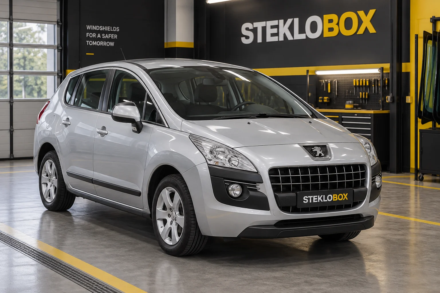 Peugeot 3008 I в установочном центре STEKLOBOX