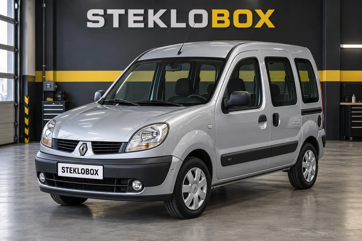 Renault Kangoo I в установочном центре STEKLOBOX