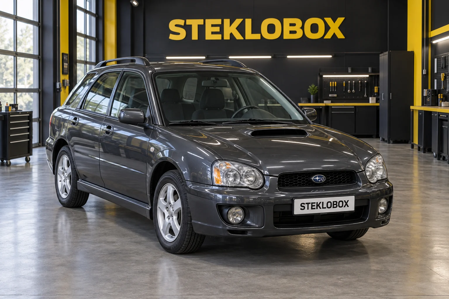 Subaru Impreza II GG Wagon в установочном центре STEKLOBOX