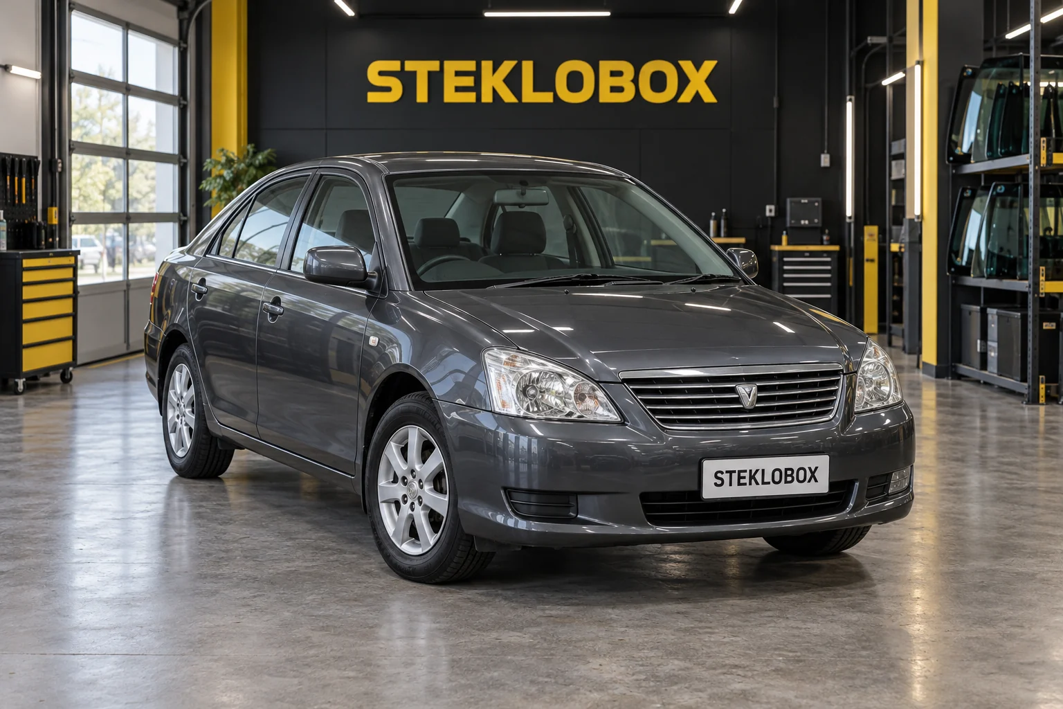 Toyota Allion I T240 в установочном центре STEKLOBOX