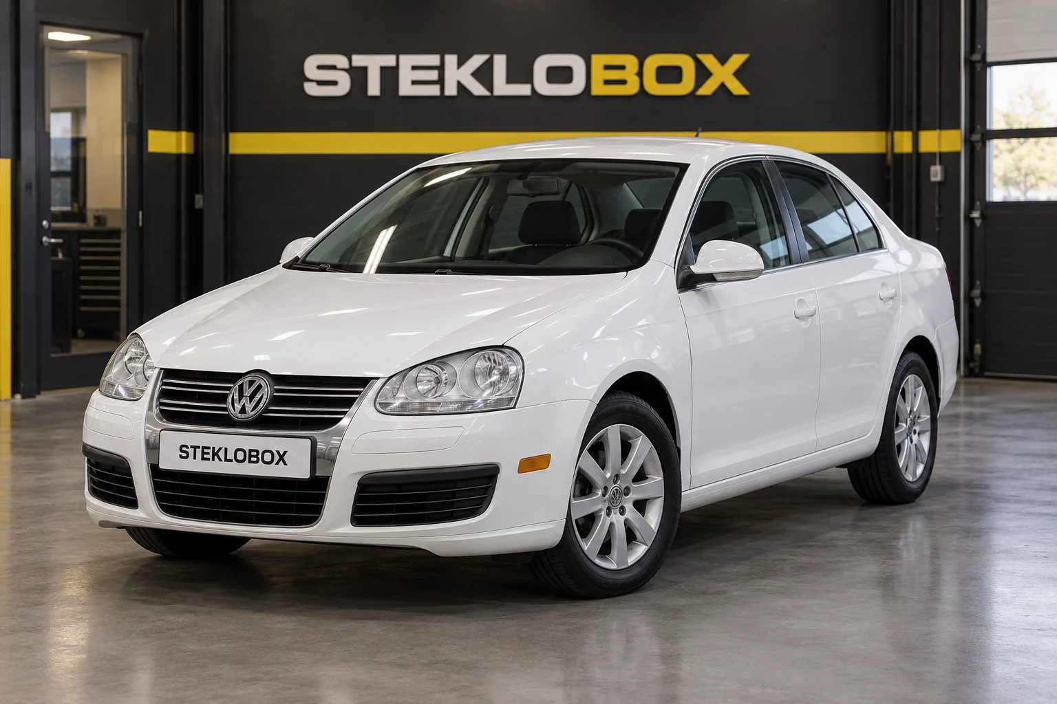 Volkswagen Jetta V в установочном центре STEKLOBOX