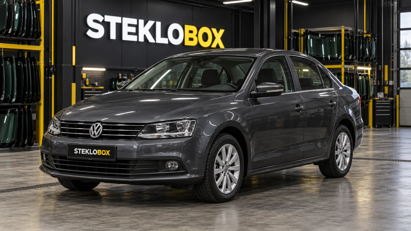 Volkswagen Jetta VI в установочном центре STEKLOBOX